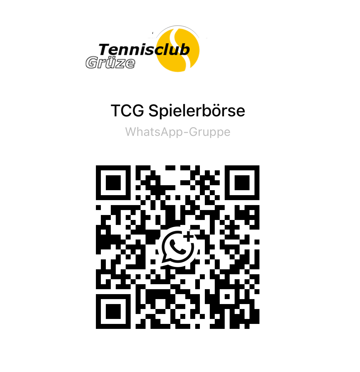 Spielerbörse QR Code